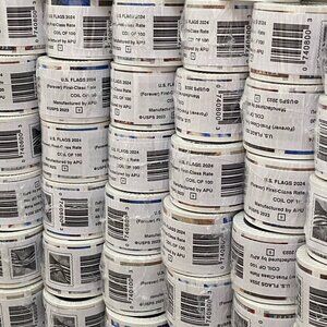 Forever Roll 6000 Forever U.S Flag Postage